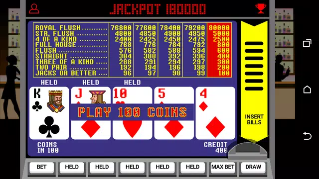 Video Poker Jackpot Captura de tela 1