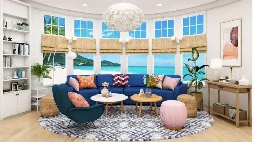 Home Design: Caribbean Life स्क्रीनशॉट 1