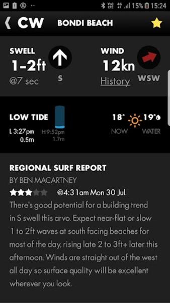 Surf Check ภาพหน้าจอ 3