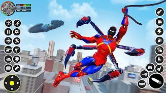 Spider Rescue- Rope Hero games Captura de pantalla 2