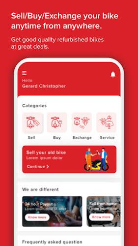 CredR - Sell/Buy/Service bike স্ক্রিনশট 1