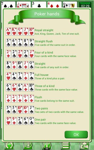 Poker Solitaire Screenshot 3