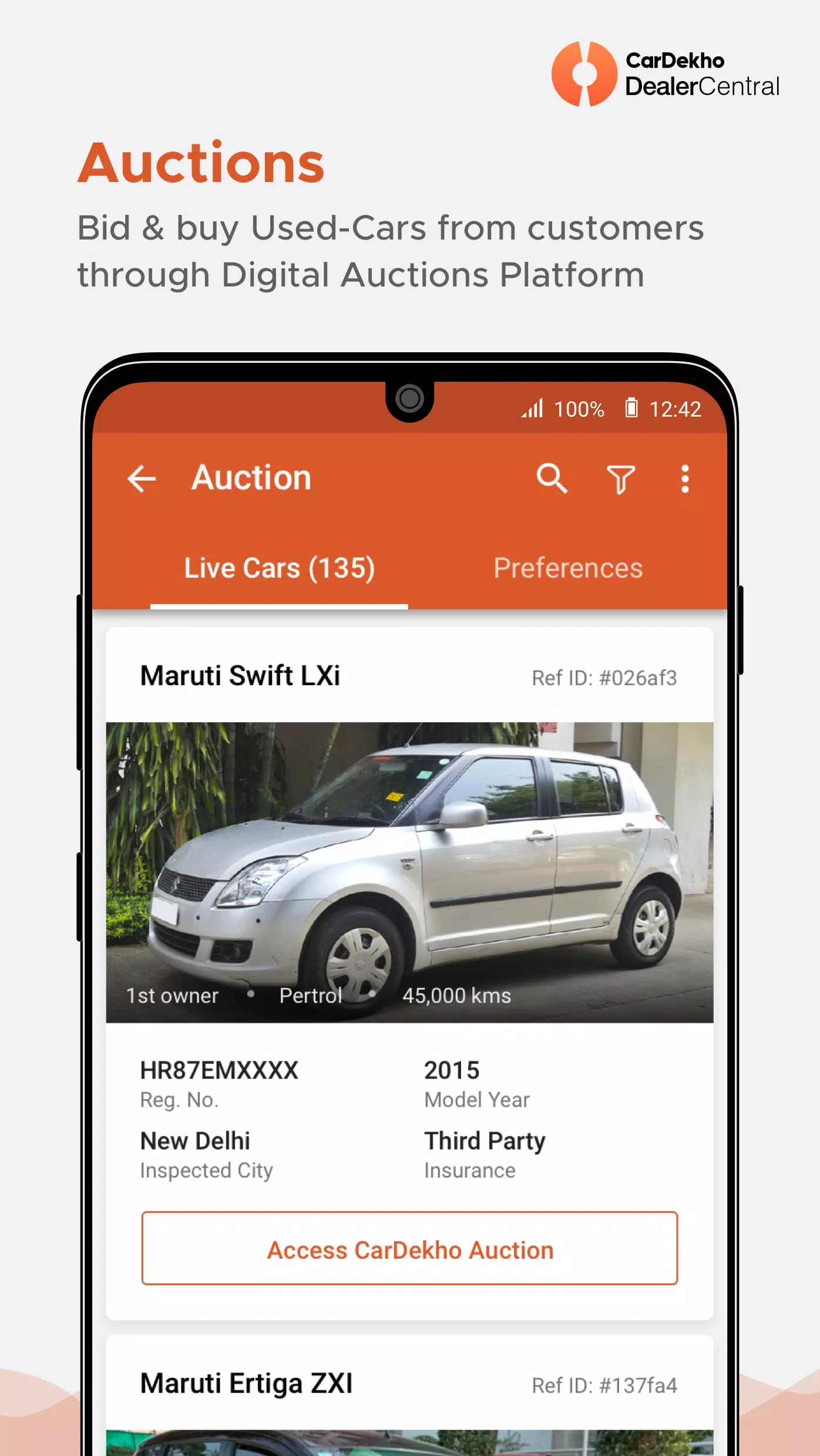 CarDekho DealerCentral Скриншот 4