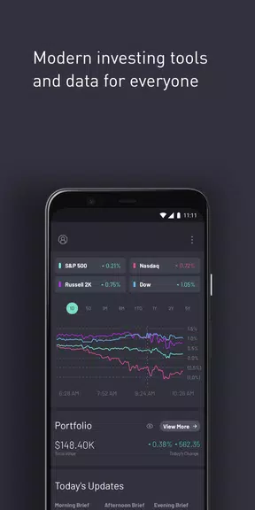 Schermata Atom Finance: Invest Smarter 1
