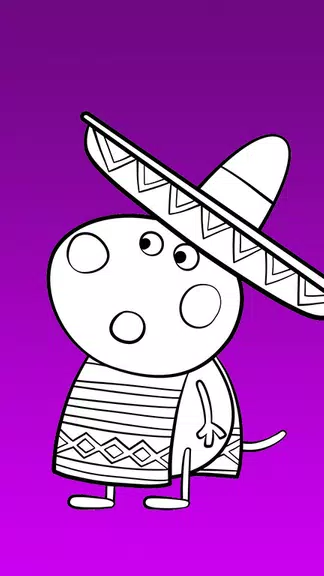 Peppo Piglet Coloring Book Capture d'écran 3