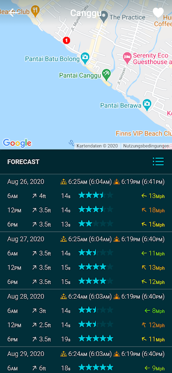 Spotadvisor Surf Forecast Schermafbeelding 3