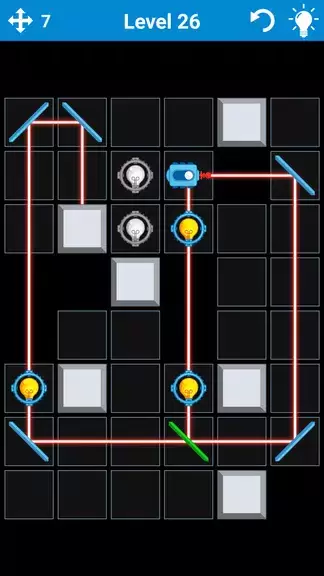 Laser Puzzle - Logic Game Tangkapan skrin 2