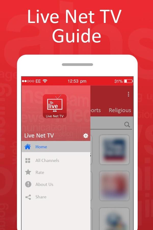 Live Net TV Streaming Guide 스크린샷 3