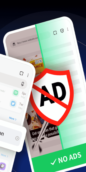 FAB Adblocker Browser: Adblock ဖန်သားပြင်ဓာတ်ပုံ 3