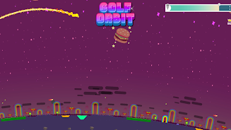 Golf Orbit: Oneshot Golf Games Captura de tela 3