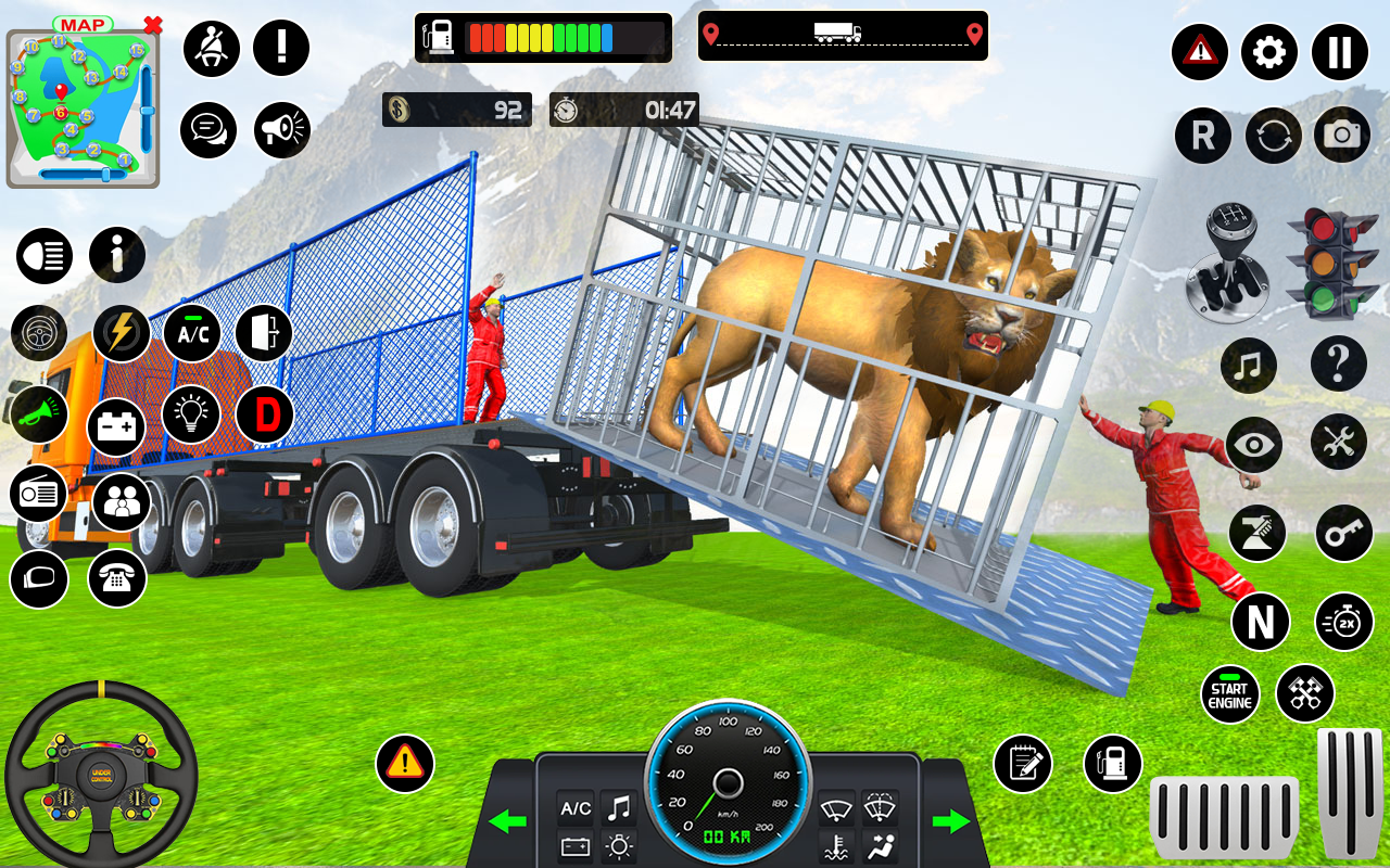 Animals Transport: Truck Games স্ক্রিনশট 4