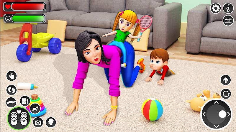 Virtual Mom Family Life Games Ekran Görüntüsü 3