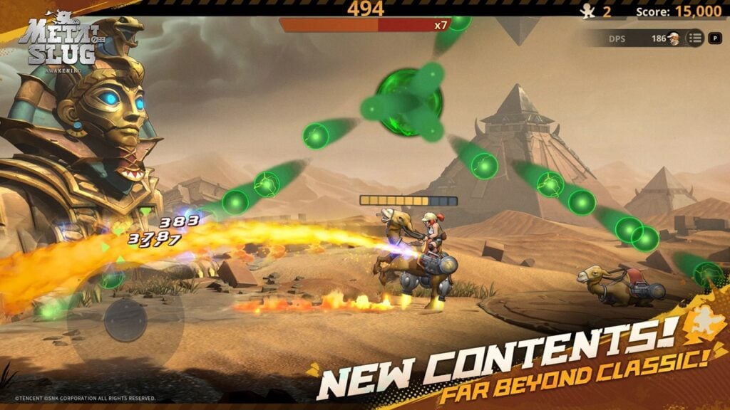 METAL SLUG: ตื่นขึ้นมาก่อนการลงทะเบียนตอนนี้อาศัยอยู่บน Android!