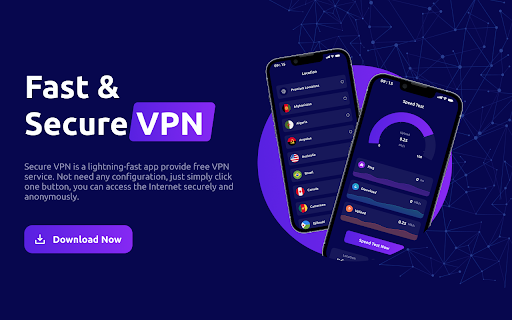 VI VPN - Fast & Secure VPN Ảnh chụp màn hình 1