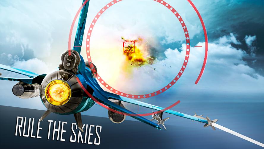 Jet Fighter: Sky Combat 3D স্ক্রিনশট 2