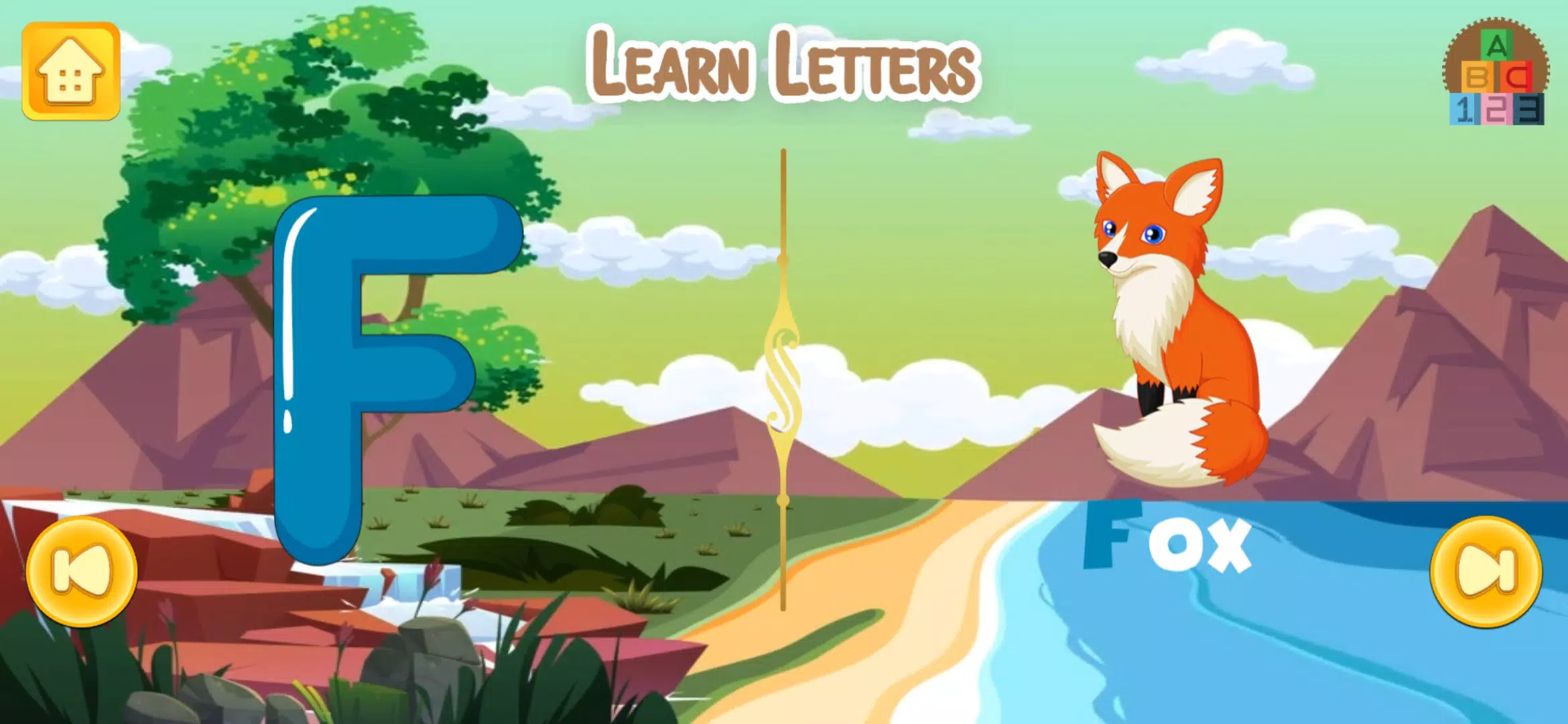 Learn numbers and letters Screenshot 2