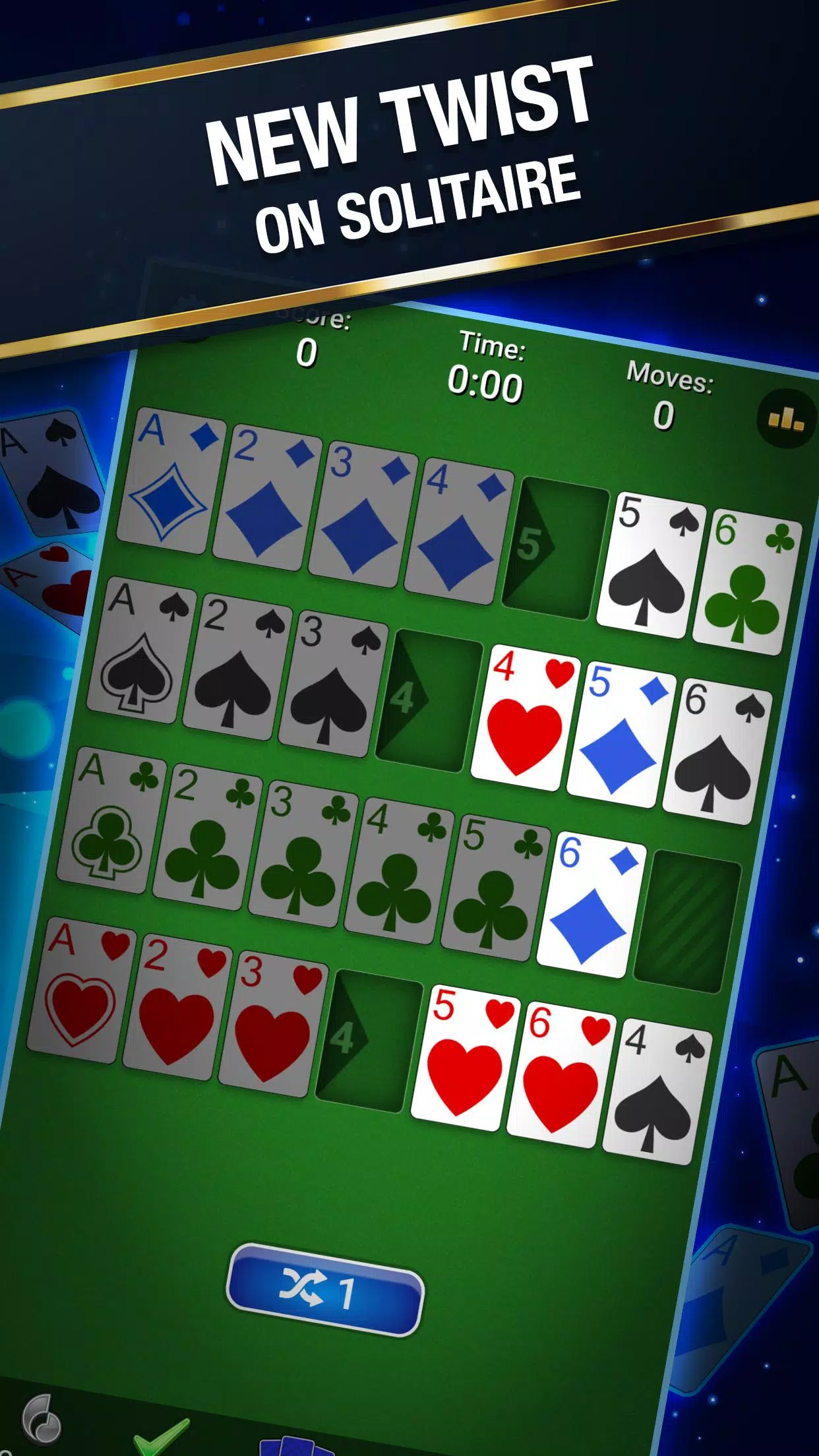 Addiction Solitaire スクリーンショット 1