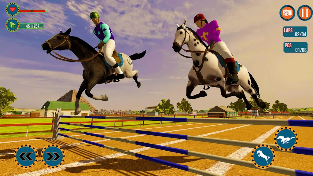 Horse Riding:Horse Racing Game Ảnh chụp màn hình 1