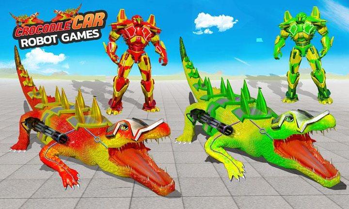 Robot Game Transform Crocodile স্ক্রিনশট 4