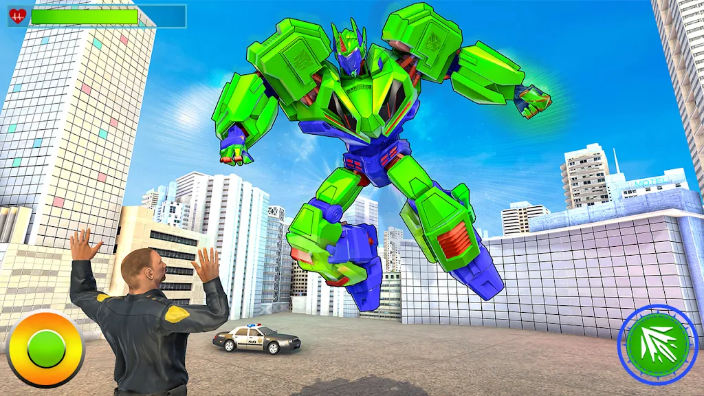 Robot Hero City Battle 스크린샷 2