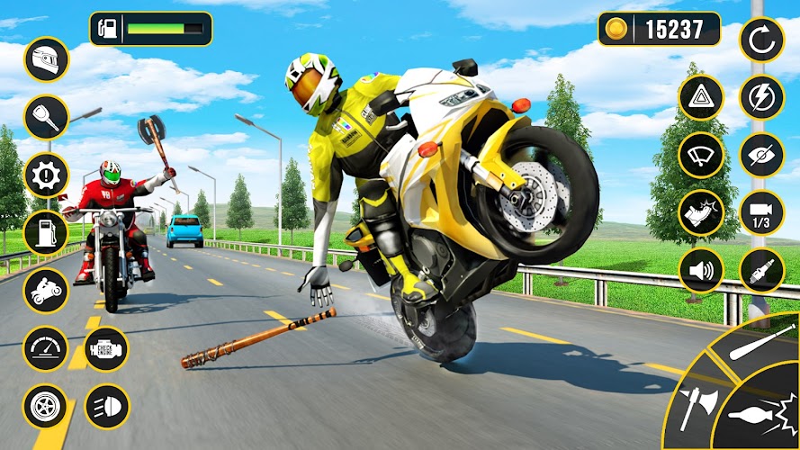 Moto Attack - Bike Racing Game Ekran Görüntüsü 1