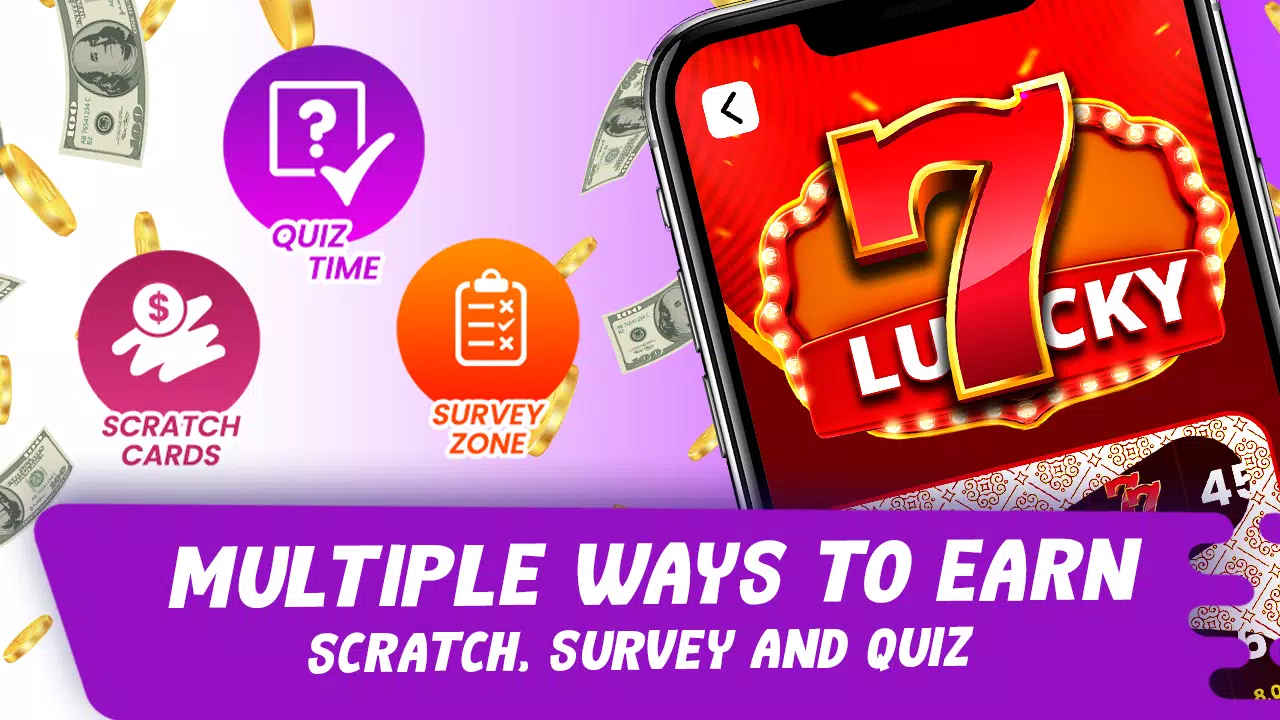 Scratch & Win Real Money Games Ảnh chụp màn hình 2