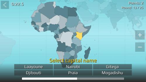 World Map Quiz Tangkapan skrin 3