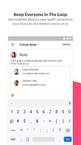 Copper - CRM for G Suite Zrzut ekranu 3