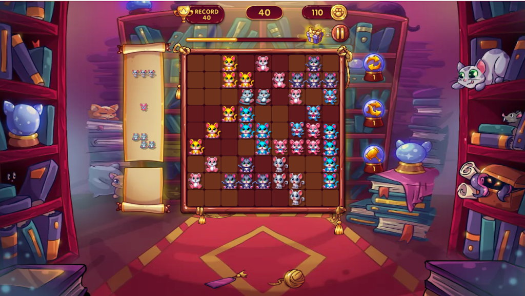 Mouse land block 9x9: Puzzle ဖန်သားပြင်ဓာတ်ပုံ 3