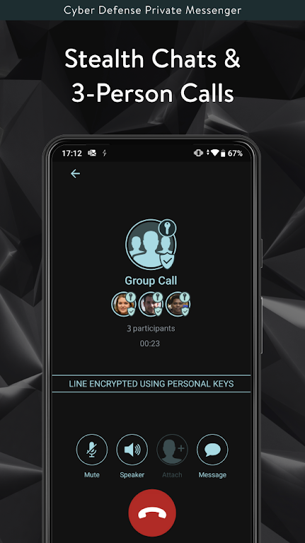 StealthTalk: Private Messenger Captura de tela 2