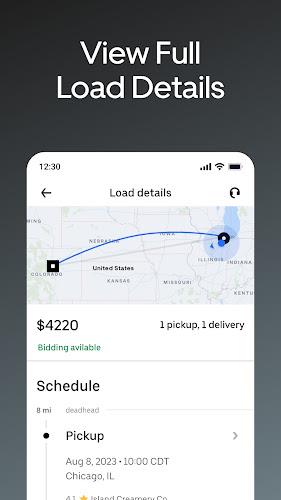 Uber Freight Tangkapan skrin 2