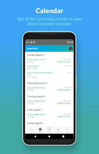 Church Center App Tangkapan skrin 4
