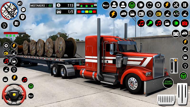 US Cargo Truck Simulator Games স্ক্রিনশট 4