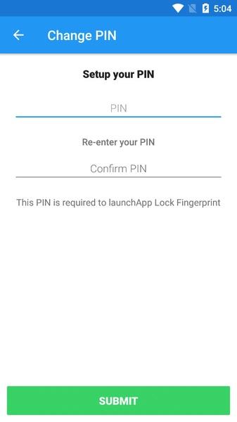 Fingerprint App Lock Captura de tela 2