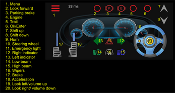 Steering Wheel Emulator(Euro Truck) Schermafbeelding 3