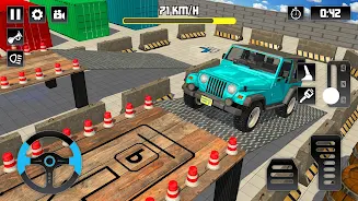 Jeep Parking Game - Prado Jeep Ekran Görüntüsü 1