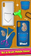 DIY Mobile Cover design Game Ekran Görüntüsü 3