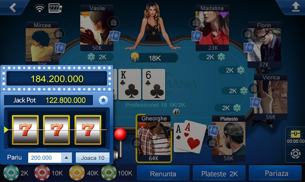 Poker Romania Tangkapan skrin 3