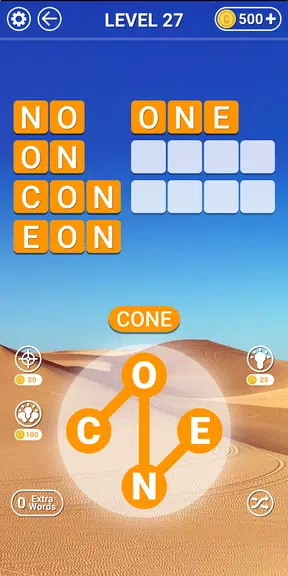 Word Connect - Fun Word Puzzle Ekran Görüntüsü 1