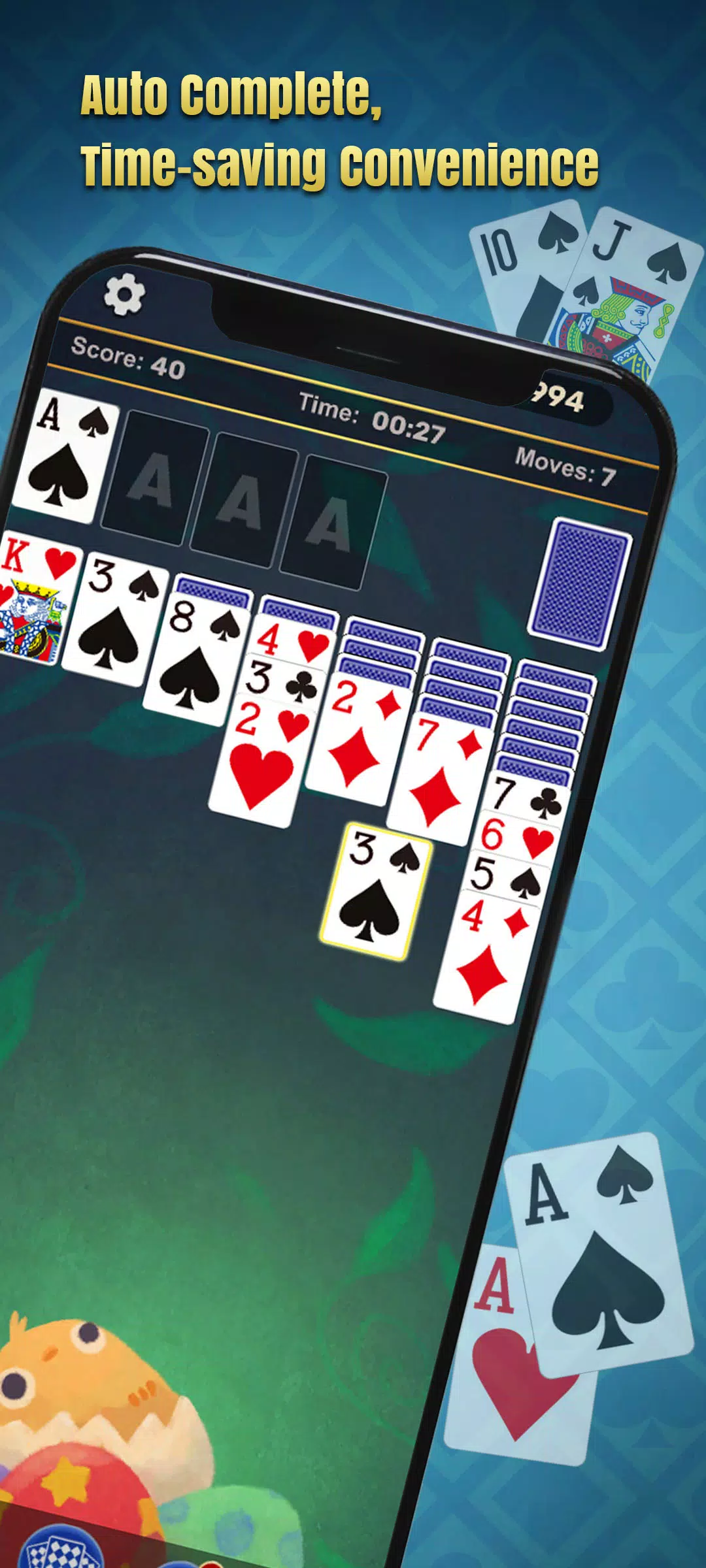 Solitaire Go: Klondike Tangkapan skrin 4