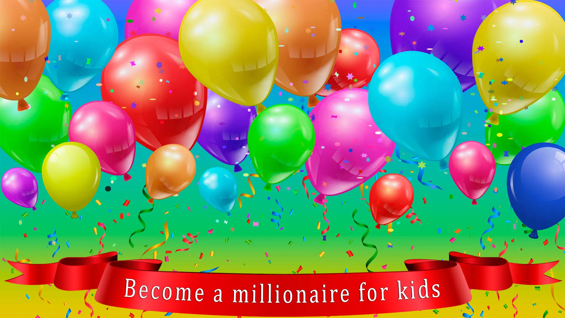 Kids Quiz Games: Millionaire Capture d'écran 1
