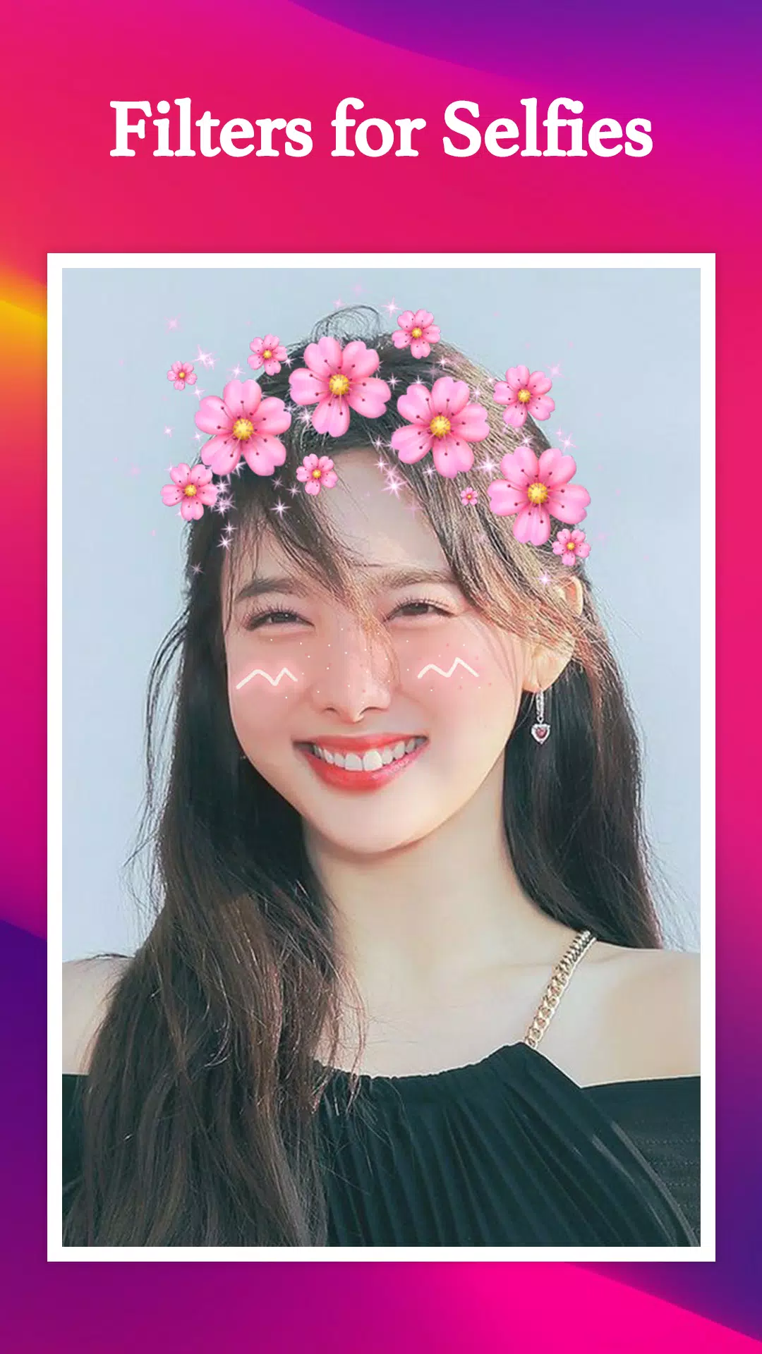 Filters for selfies スクリーンショット 2