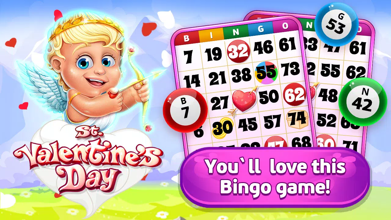 Bingo St. Valentine’s Day Schermafbeelding 4