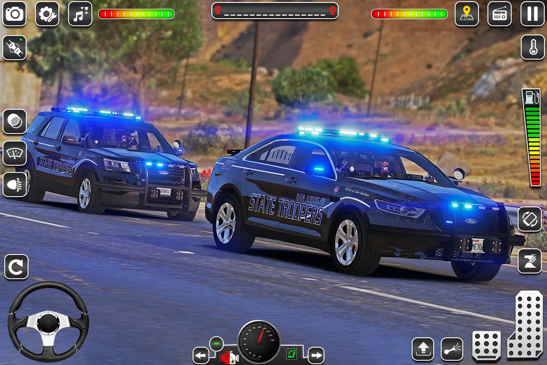 US Police Car Chase Game 3D स्क्रीनशॉट 2