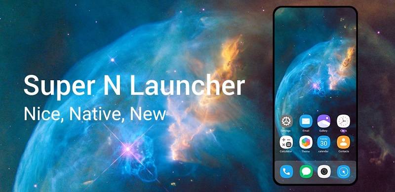 Super N Launcher -Super design Capture d'écran 1