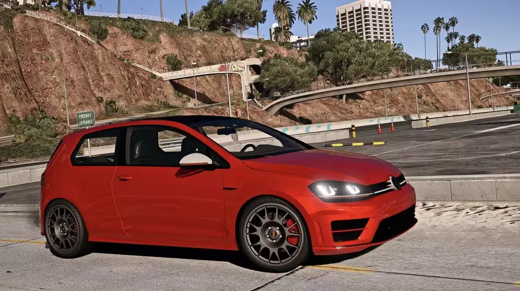 Extreme Real Driving: Golf GTI 스크린샷 1