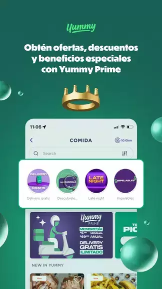 Yummy Delivery Captura de tela 4