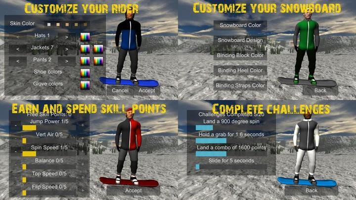 Snowboard Freestyle Mountain Screenshot 4