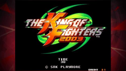 Schermata KOF 2003 ACA NEOGEO 1