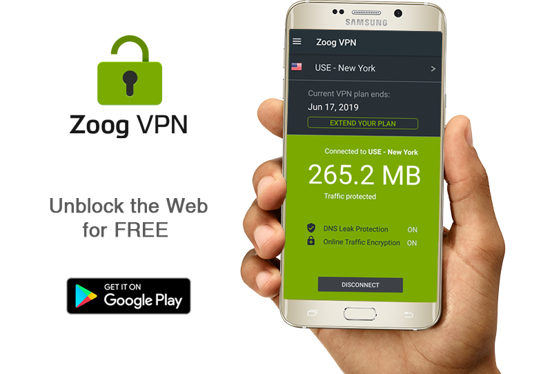 Zoog VPN Zrzut ekranu 1